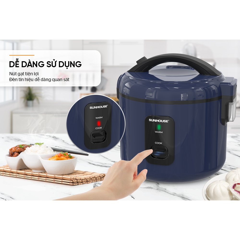 [genuine] SUNHOUSE SHD8213 1.2L RICE COOKER - | Shopee Malaysia