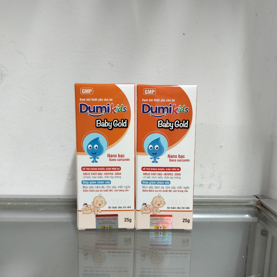 Dumikids Baby Gold Cream Helps Reduce Eczema, Dairy, Ringworm, Rash ...
