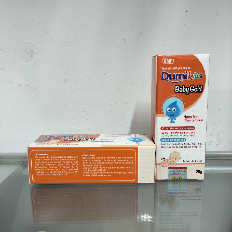 Dumikids Baby Gold Cream Helps Reduce Eczema, Dairy, Ringworm, Rash ...