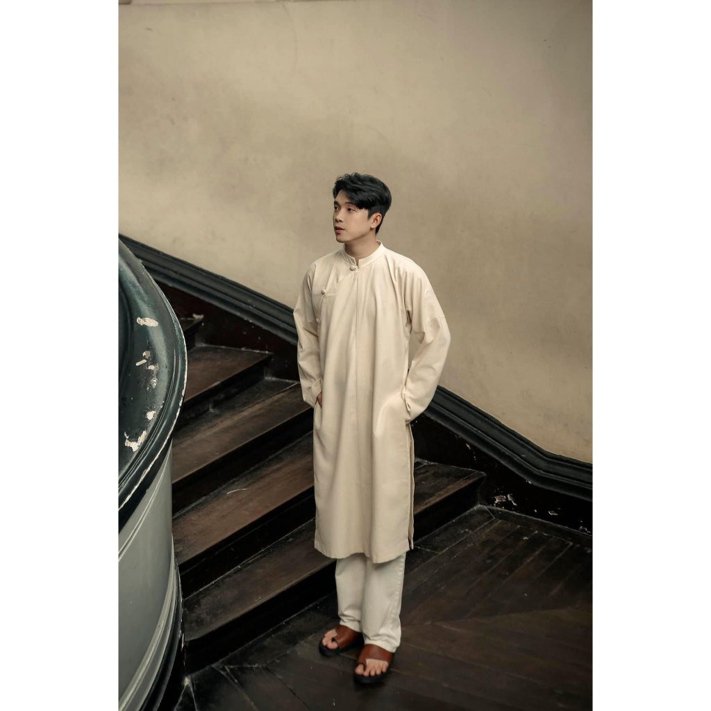 Modern Men's Ao Dai with 