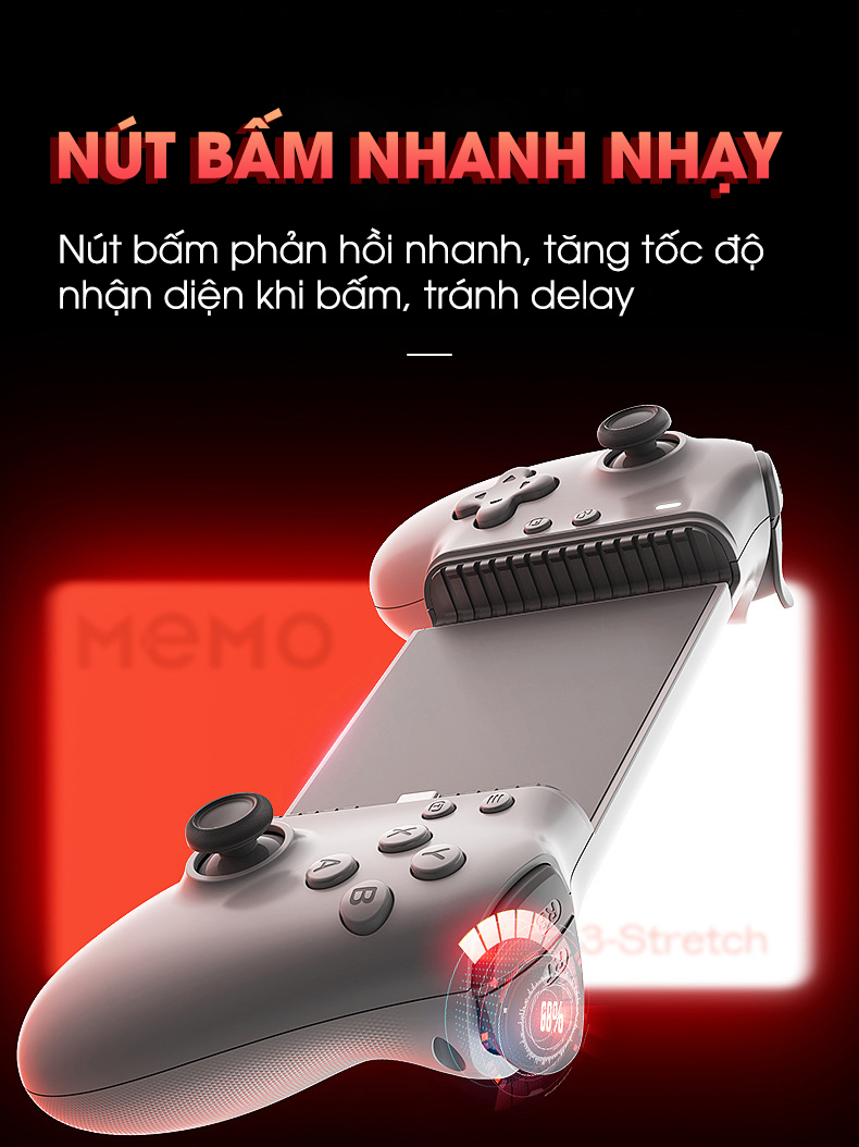 Memo S3 controller supports new generation games with 1000hz latency ...
