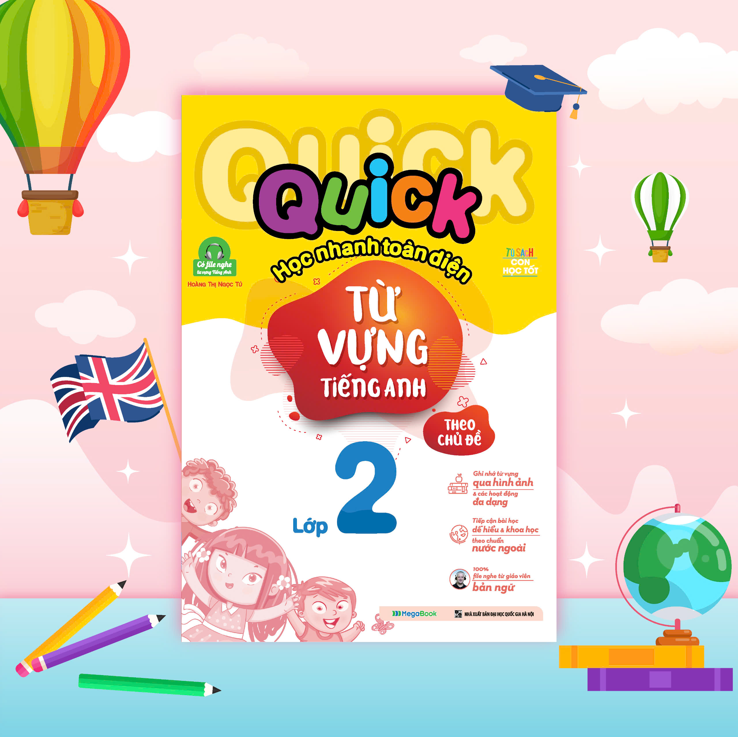 Quick Quick book to quickly learn English vocabulary by topic for grade ...