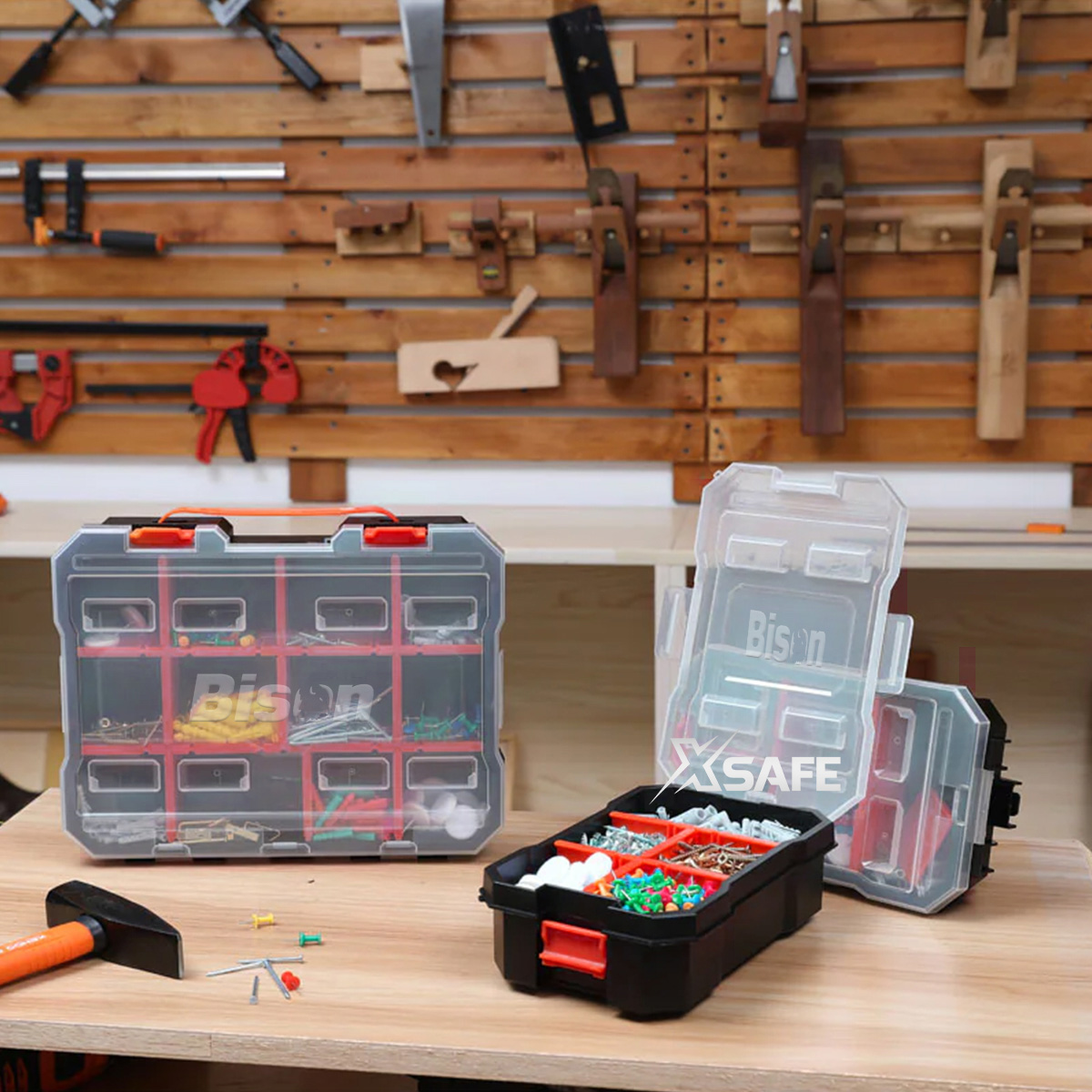 Bison 3-in-1 components box, IP54 waterproof, high-quality plastic ...