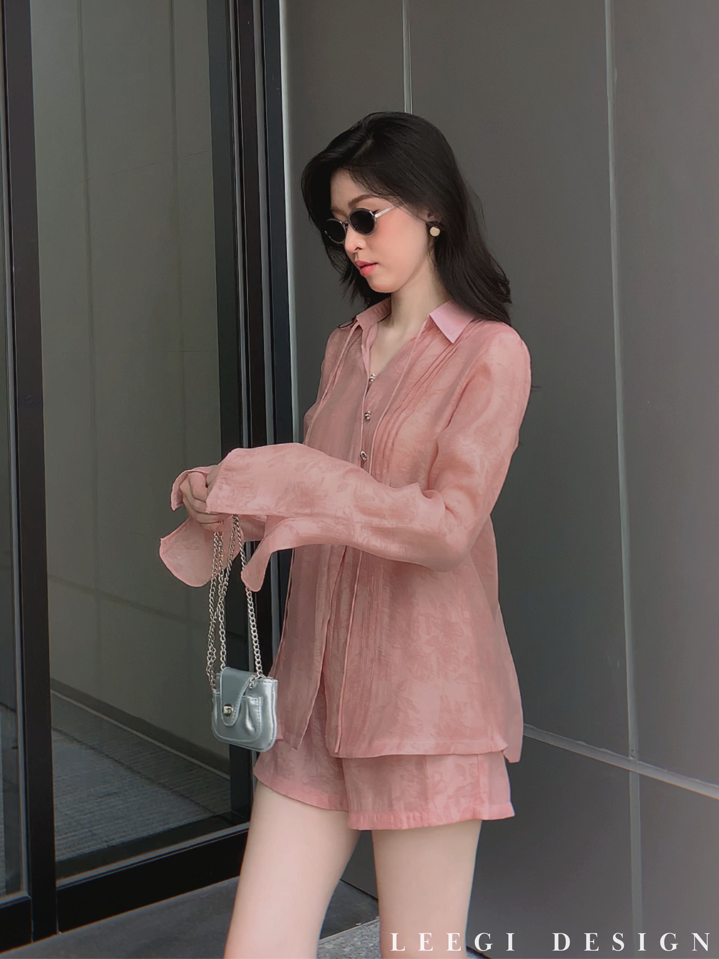 Leegi Design Luxurious Long-Sleeved Women's Set for Going Out to Coffee ...