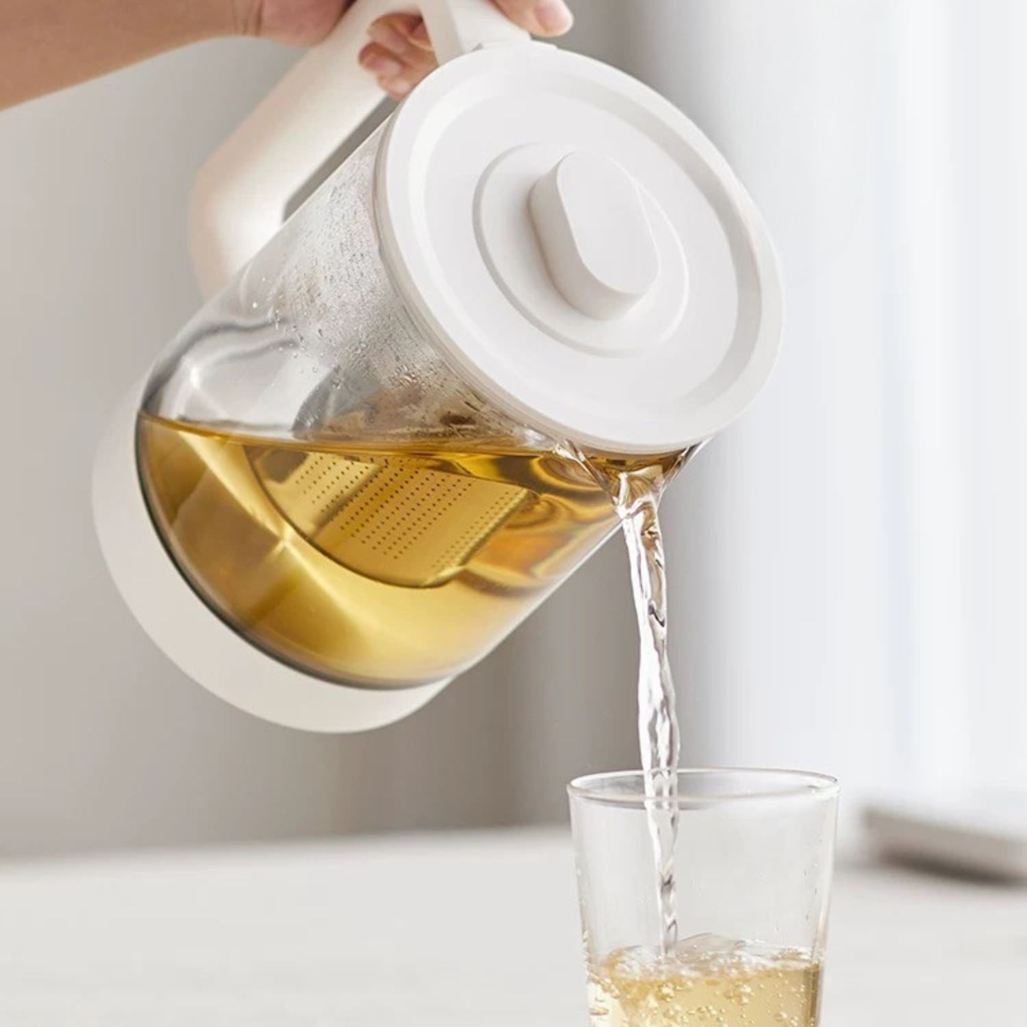 High-end tea pot for boiling, making herbal tea, smart fruit tea ...
