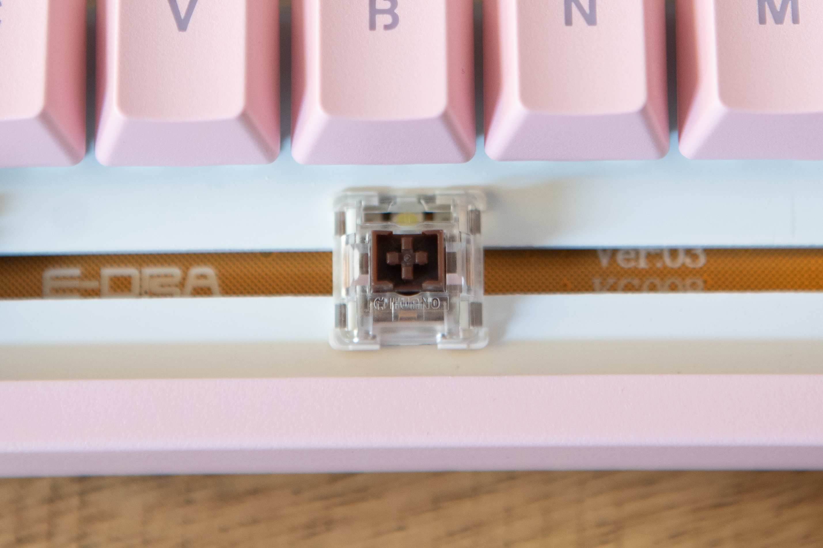 Genuine EDRA EK387L PINK WIRED GAMING MECHANICAL KEYBOARD (BLUE SWITCH ...