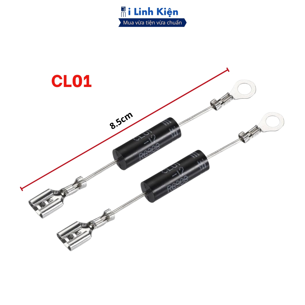 Combo of Microwave Oven Repair Components Capacitor, Diode CL01, Fuse ...