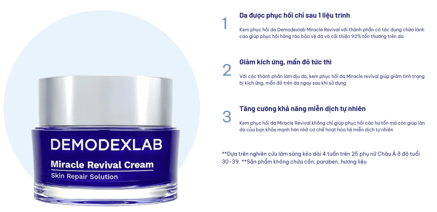 Demodexlab Miracle Revival Cream 30g | Shopee Malaysia