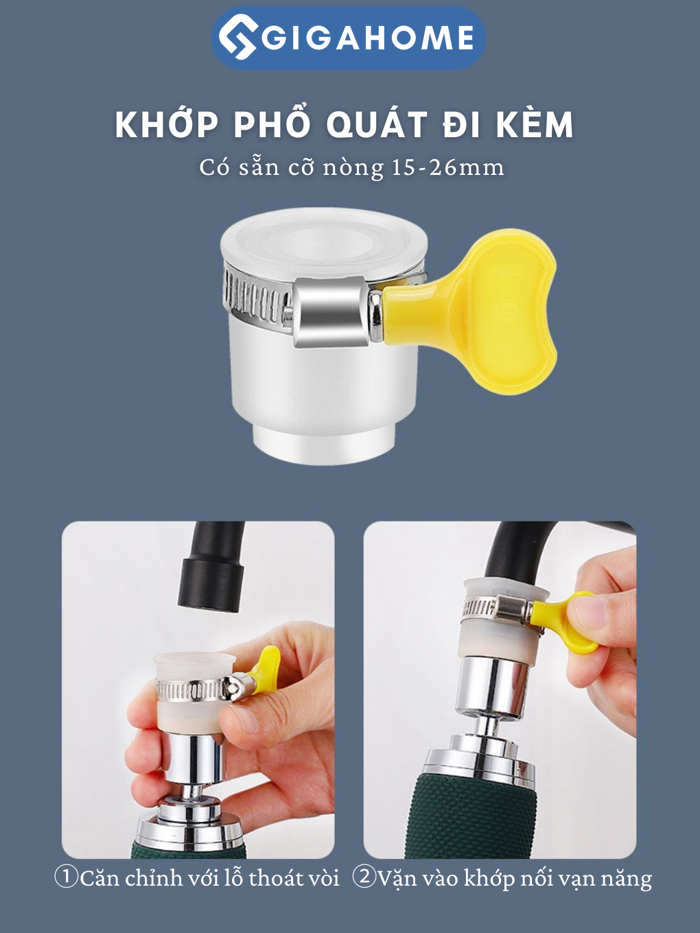 {Full Accessories} GIGAHOME 318 Premium 3Mode Brass Pressure Booster
