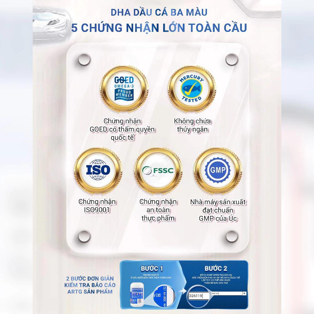 Live] Nature's Way Kids Smart Omega3 Fish Oil Trio for