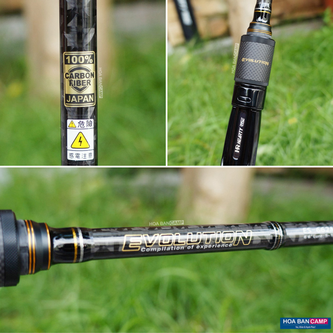 Lure Rod HR EVOLUTION II | 2 Sections - Vertical Machine - NET-V II ...