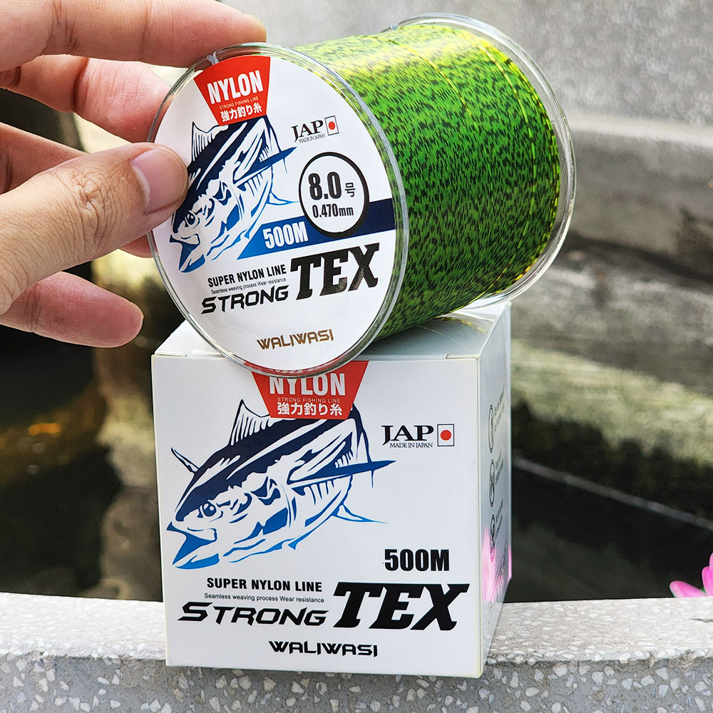 500M invisible tuna fishing Line Super Nylon Line fishing Line | Shopee ...
