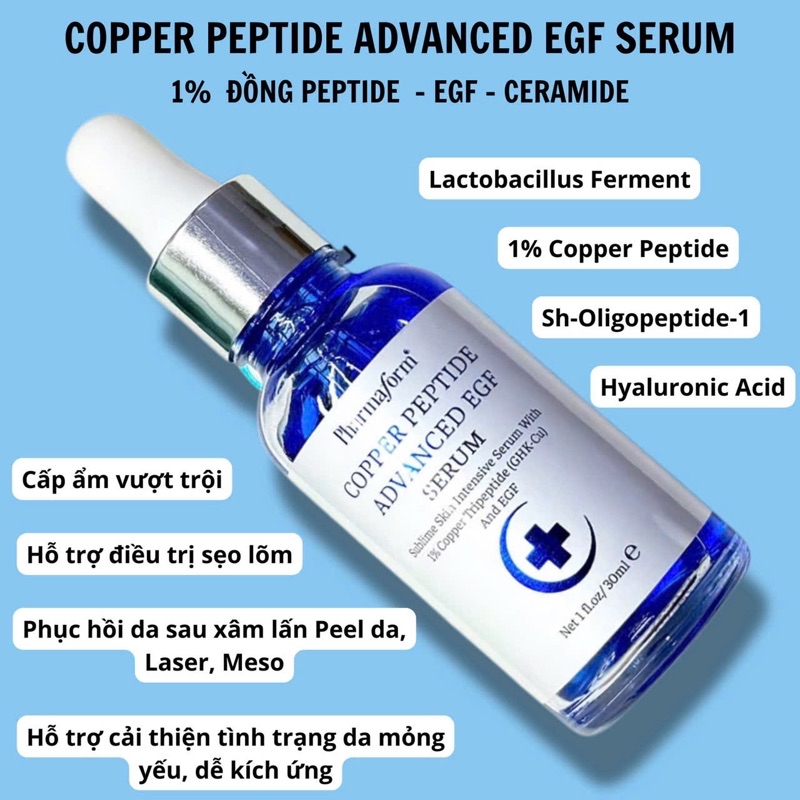 [PHARMAFORM] Pharmaform Serum Copper Peptide Advanced EGF Serum 30ml ...