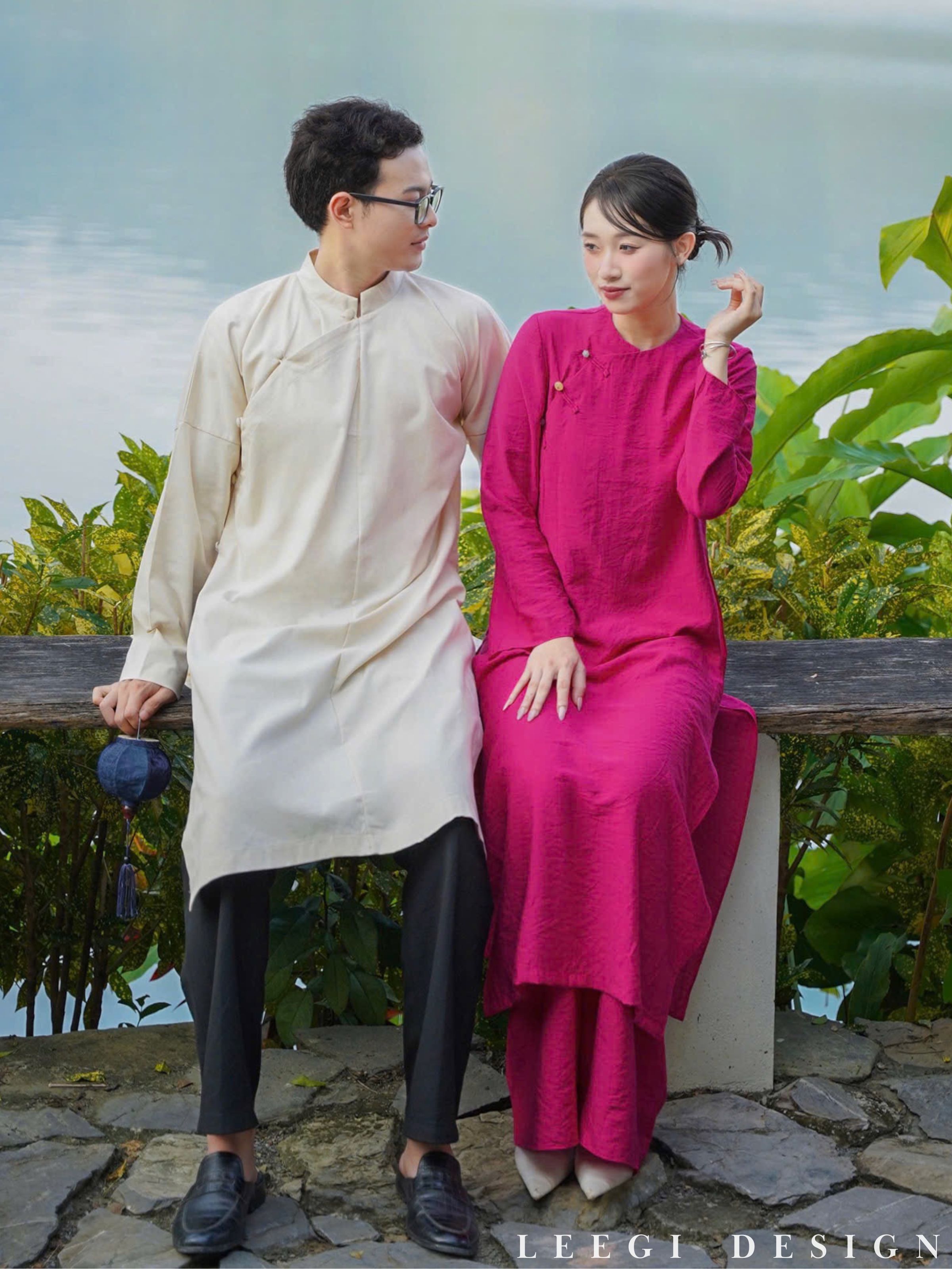 Modern Ao Dai for Women Bach Di LeeGi Design Elegant Design Long Sleeve ...