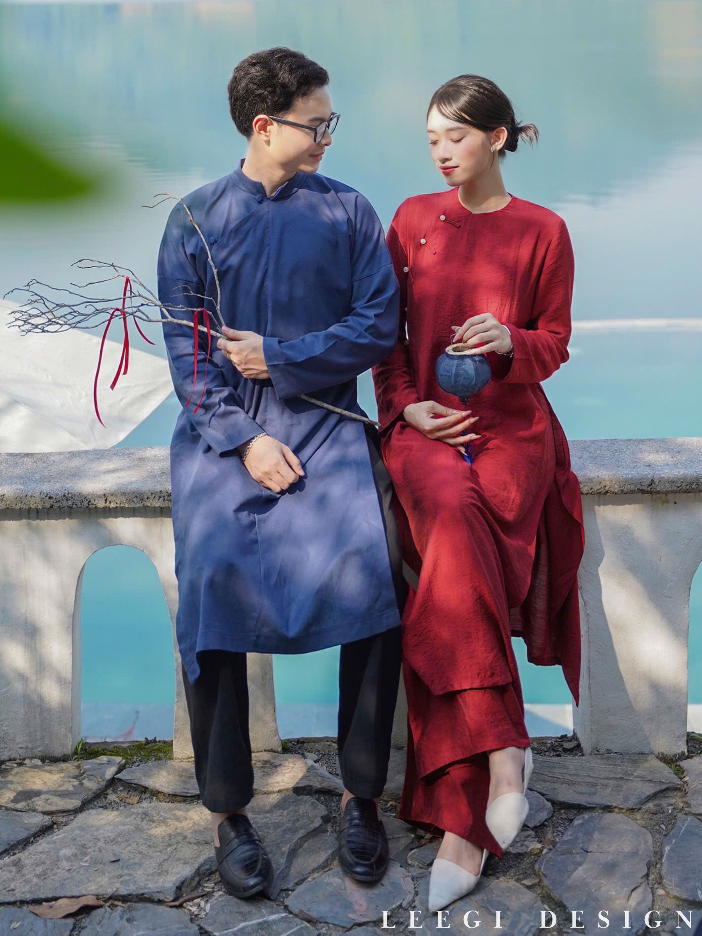 Modern Ao Dai for Women Bach Di LeeGi Design Elegant Design Long Sleeve ...