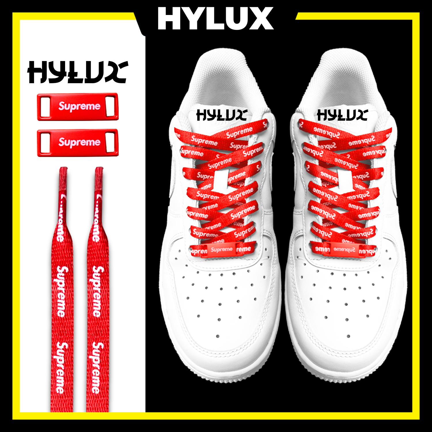 Supreme Shoe Laces Premium Replacement Accessories Sports Shoe Laces Shopee Malaysia
