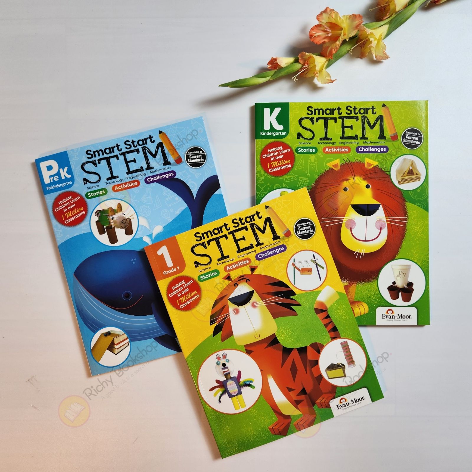 Book - Smart Start Stem set of 3 imported books | Shopee Malaysia