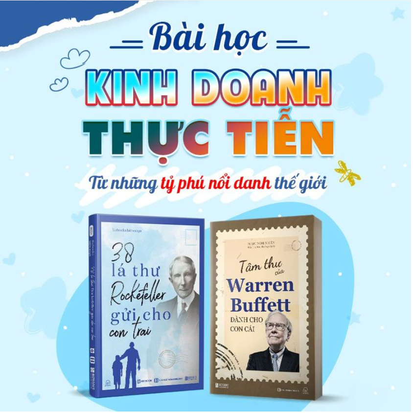 Book Combo 38 Rockefeller Letters to His Son and Warren Buffett's Heart ...