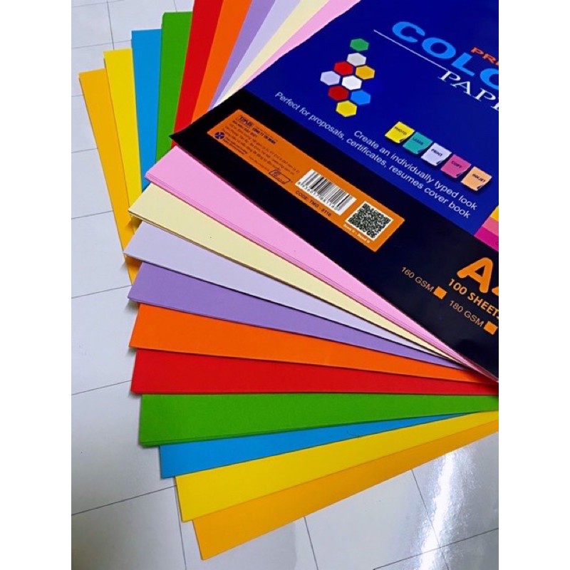 10 Sheets of Cardboard - Fan Folding Paper, A4 Size Handmade Items ...