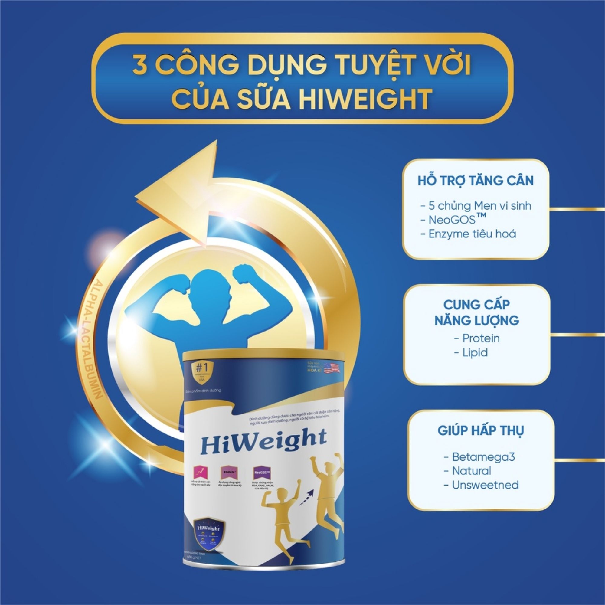 Colostrum Weight Gain Hiweight Milk 650g Powdered Milk Supports Weight ...