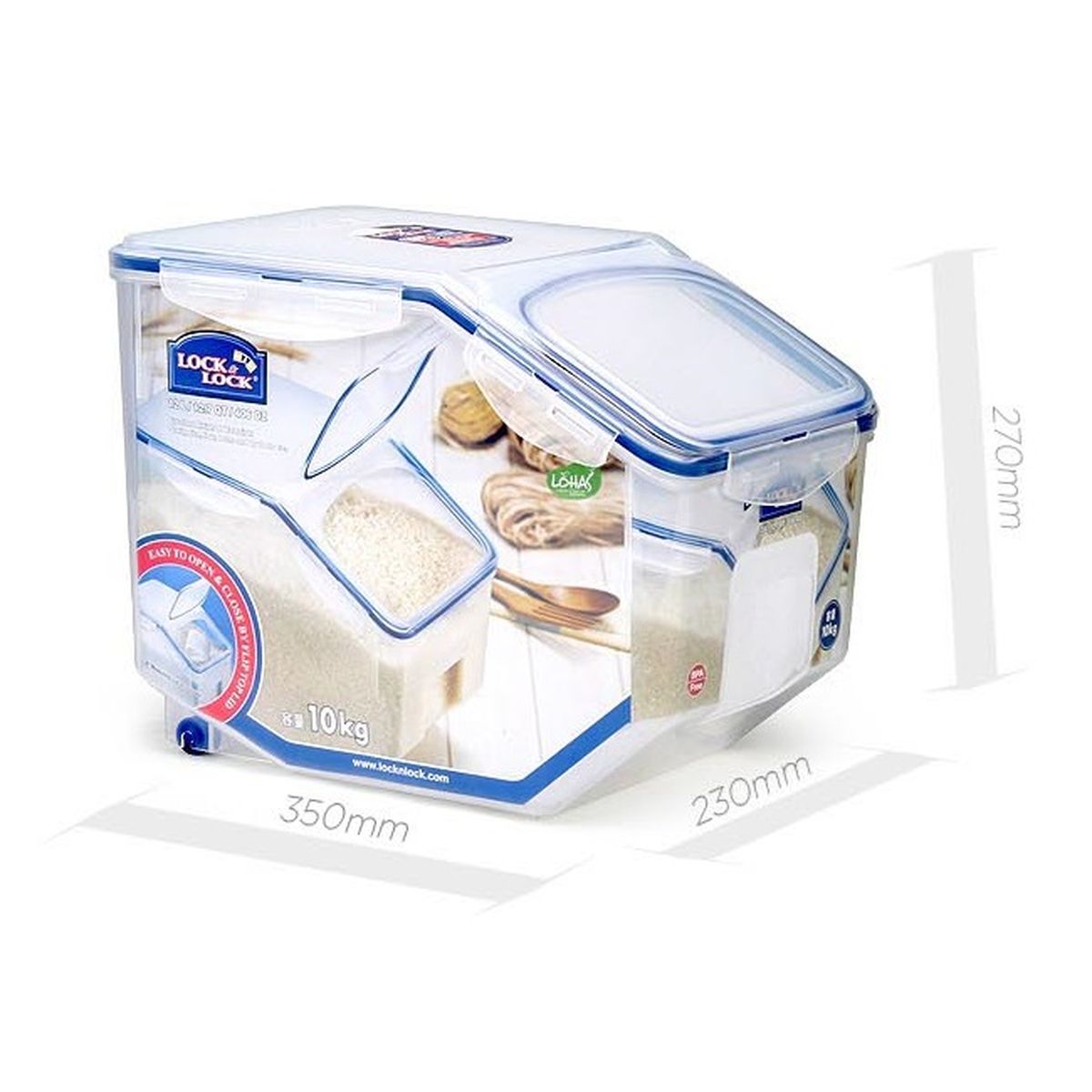 Lock&Lock Special rice container 5L HPL700, 10Kg HPL510 and Inochi ...