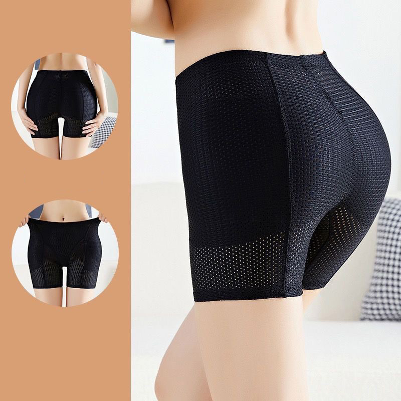 Yumelala women's butt and hip padded pants worn under a thigh-shaped ...