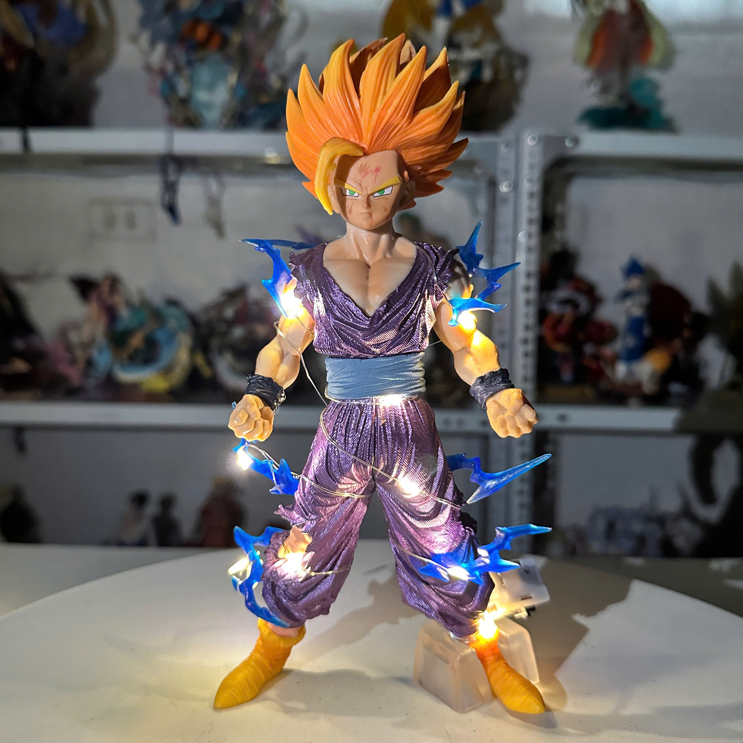 Son Gohan Super Saiyan model 20 cm tall, with color box - Dragon Ball ...