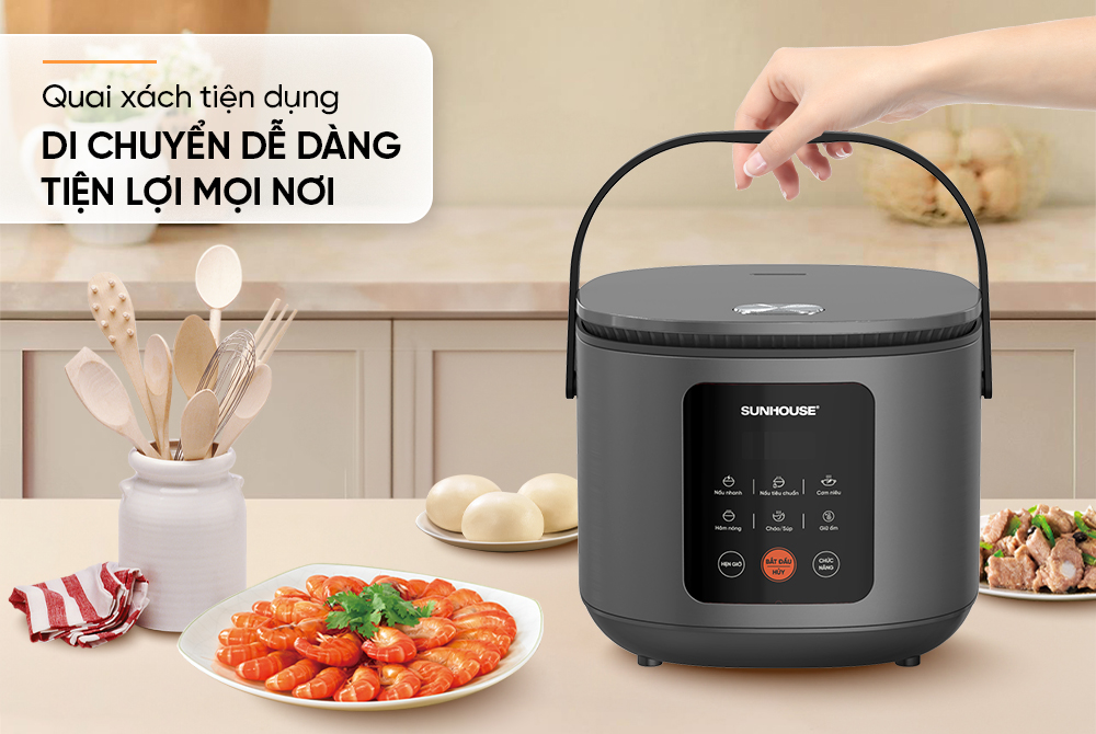 Sunhouse SHD8825 1.5L electronic rice cooker - Genuine product | Shopee ...