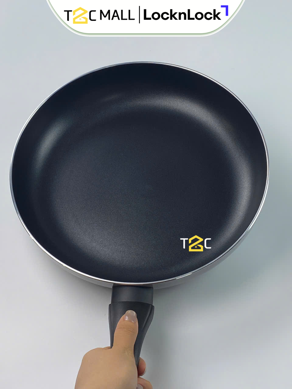 LocknLock Non-Stick Aluminum Pan with Various Handles Sizes 20, 24, 28 ...