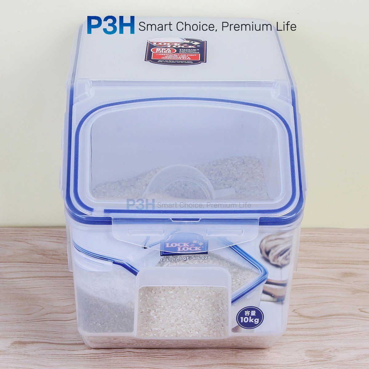 Lock&Lock Special rice container 5L HPL700, 10Kg HPL510 and Inochi ...