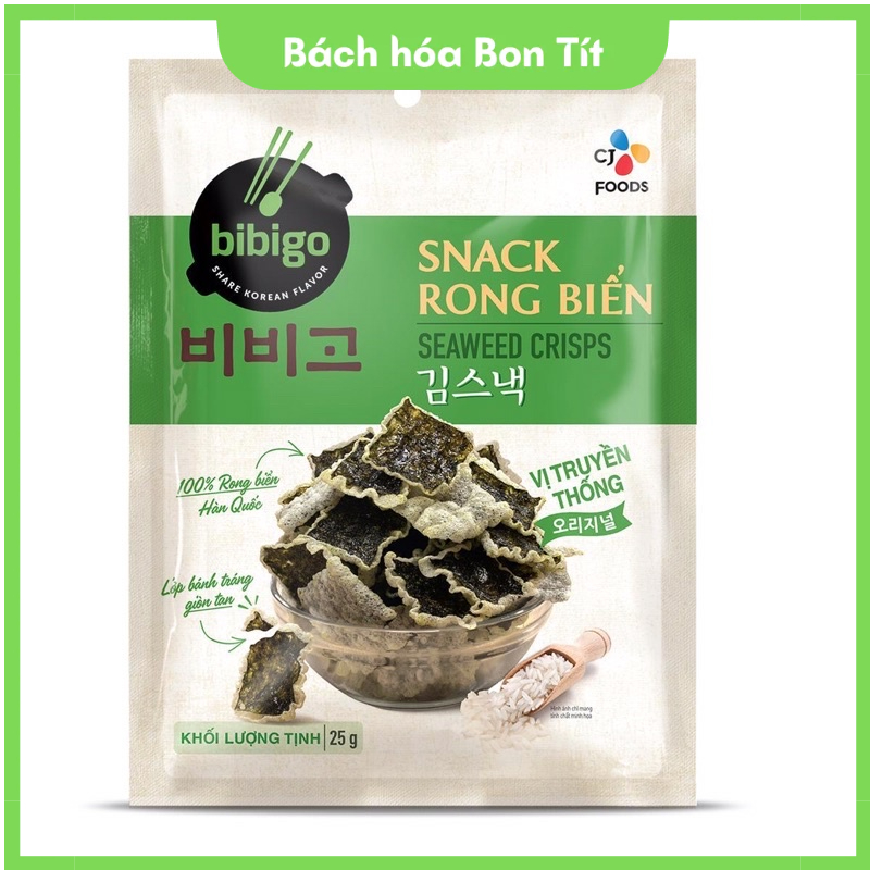 Traditional Seaweed Snack, Bibigo Honey Corn 25g | Shopee Malaysia