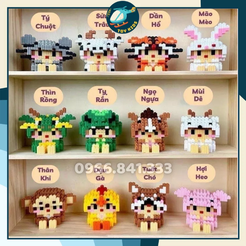 3d Mini 12 Zodiac Jigsaw Model, 12 Super Cute Armor 2023 Smart Toy Store Shopee Malaysia