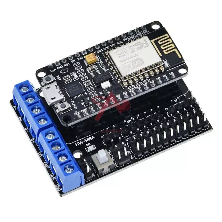ESP8266 NodeMCU Lua+ Motor Driver L293D Motor Control | Shopee Malaysia