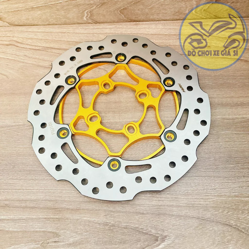 Winner brake disc size 256mm + Super nice 3D rim fitted with 4 holes ...