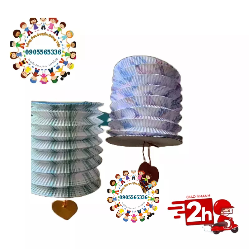 Traditional Flower Folding Paper Lantern 11cm Diameter Shopee Malaysia