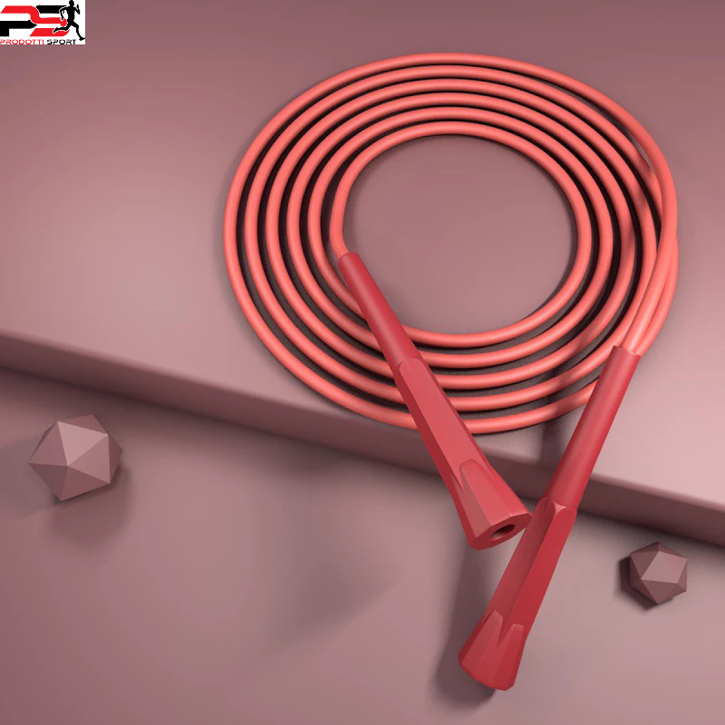 Pvc skipping rope with adjustable length and light weight, comfortable ...