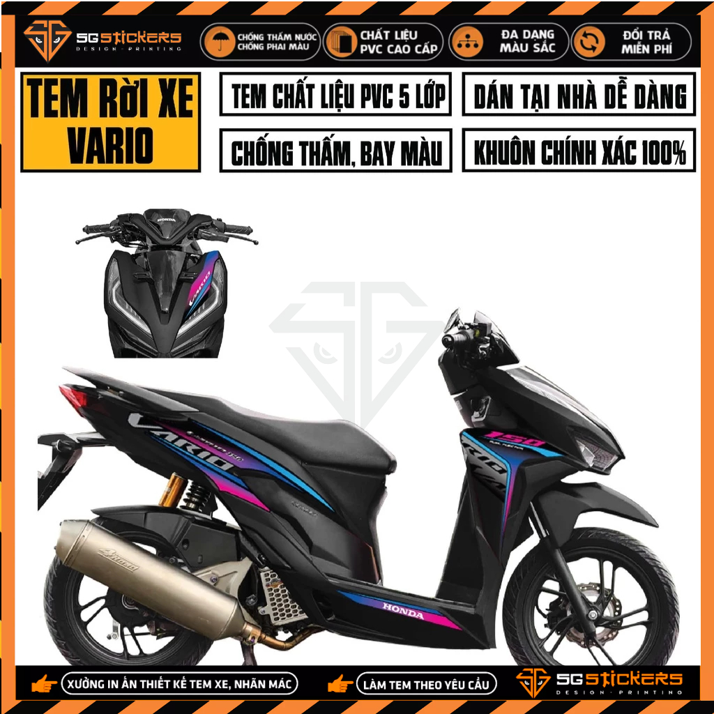 Vario Car Stamp / Click 2018 - 2021 Unique Design | Vr VR VR182122 ...