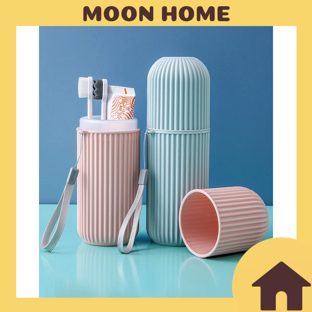 Convenient multi-purpose travel toothbrush and toothpaste case | Shopee ...