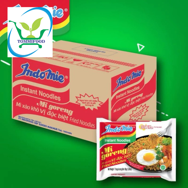[Full Flavor Indomie Fried Noodles] Box Of 40 Packs Of Goreng Indomie