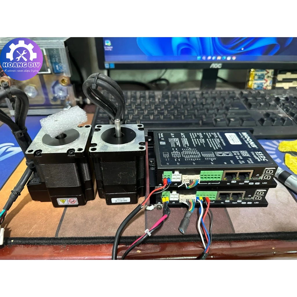 Motor step servo And driver moon's, Have encoder. Shopee Malaysia