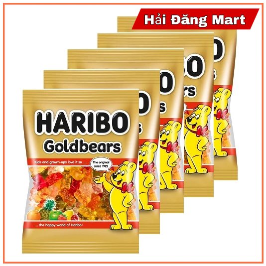 Haribo Goldbears Marshmallow Chips Happy Cola Starmix Worms 80gr