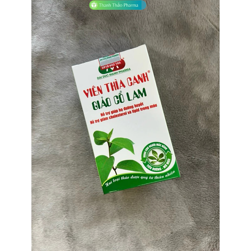 Dai Duc Manh Gynostemma Soup Tablets help lower blood sugar, reduce ...