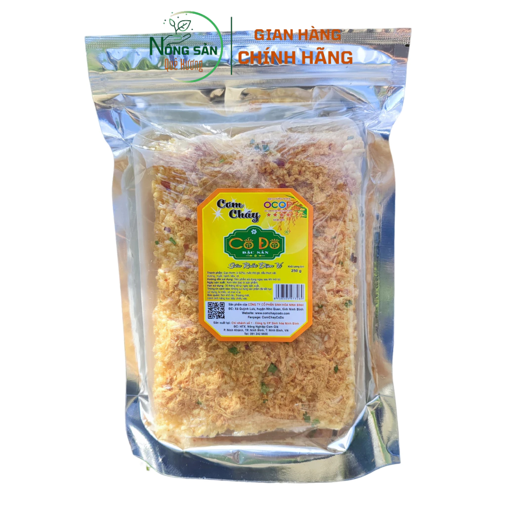 Co Do scorched rice 250g super sticky rice with BOLD TASTE, delicious ...