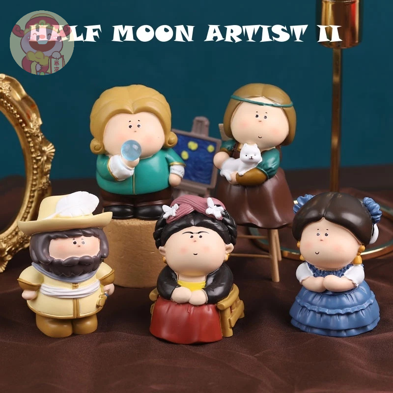 Half MOON ARTIST II - Blind box toy, cute mini antique European style ...