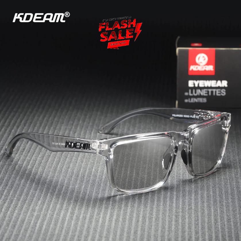 Genuine Kdeam glasses, men's color-changing sunglasses when exposed to ...