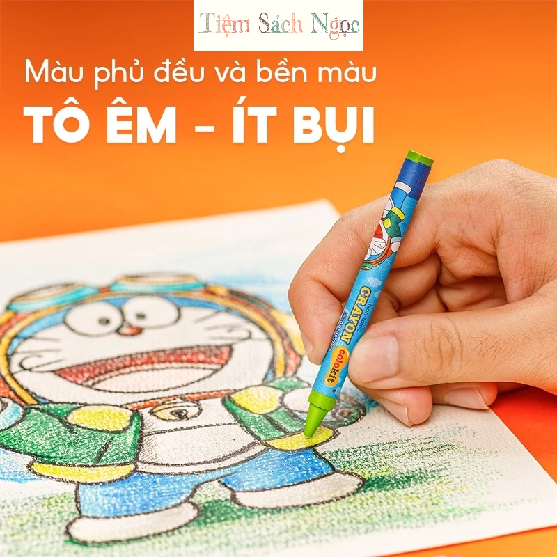 Thien Long Colokit Doraemon color wax 10/16/24 colors - American ...
