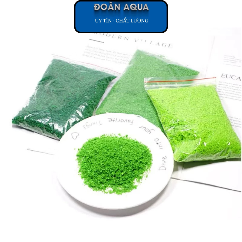 15gram Rubber Moss for Making Leaves, Decorating Layouts, Aquarium ...