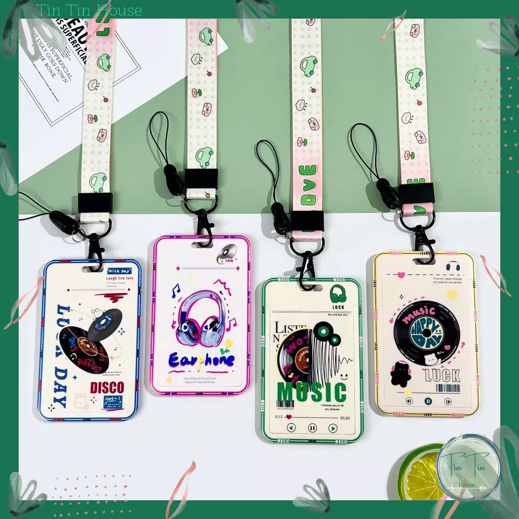 Vertical card holder for staff, students, and students with super cute ...