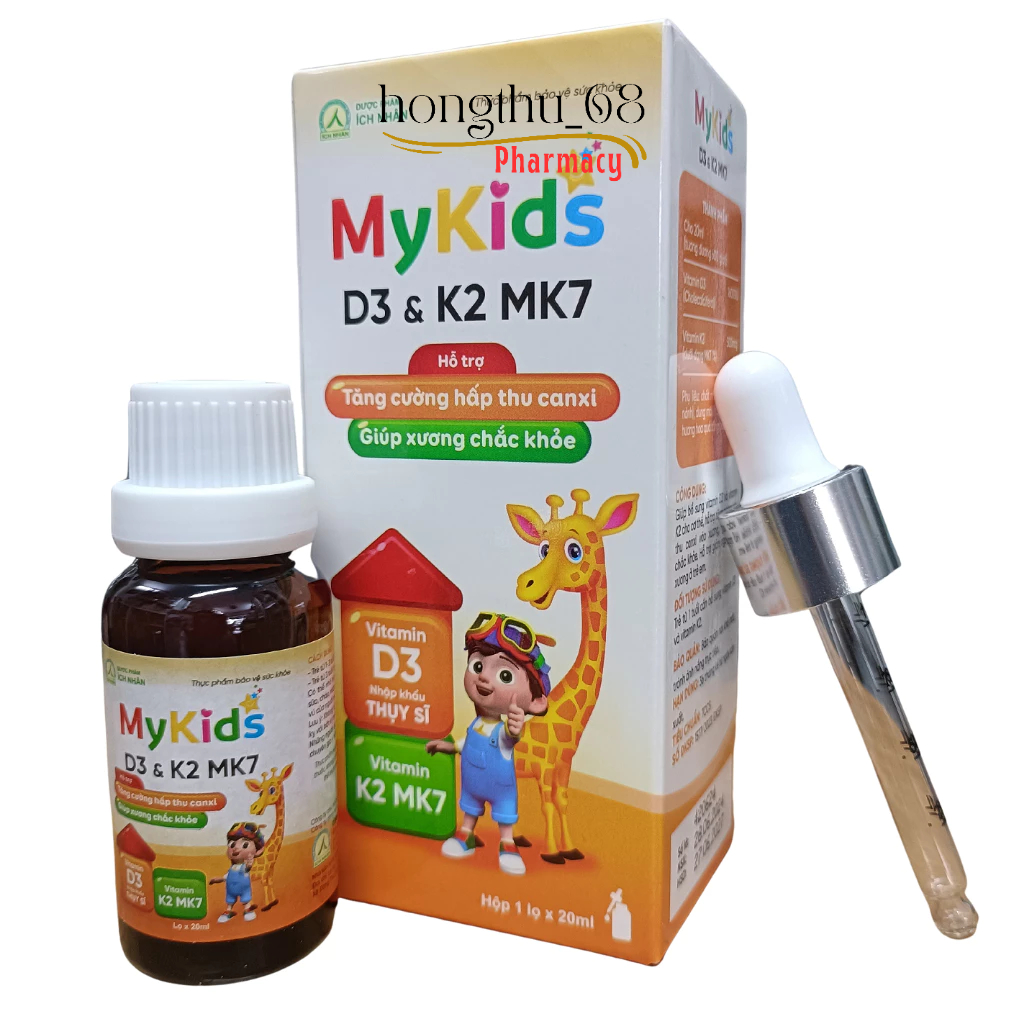Mykids D3&K2 MK7 - Children from 1 year old need to supplement vitamin ...