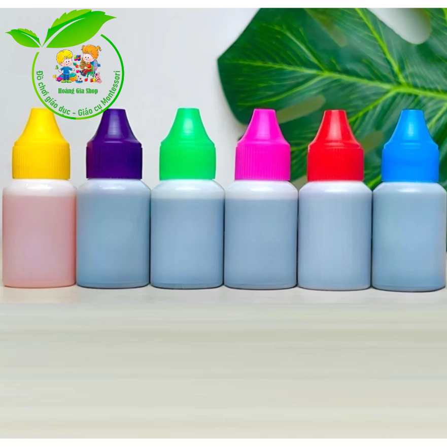 Set of 6 safe food coloring bottles for babies | Shopee Malaysia